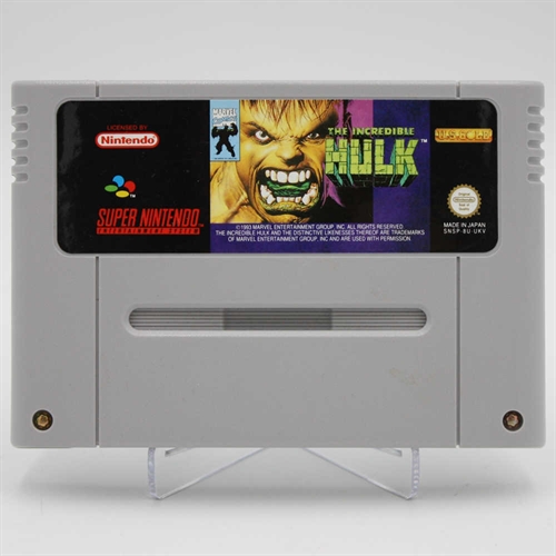 The Incredible Hulk - SNES - Cartridge - (UKV) (ENG) (A Grade) (Used)